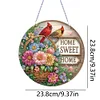 (US Local)Acrylic Special Shape Bird In The Bottle Diamond Painting Desktop Ornaments