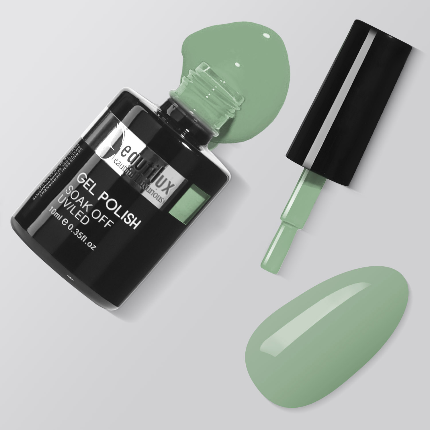 HEMA& TPO Free Nail Gel Polish Color 10ml Autumn Collection-Sauge
