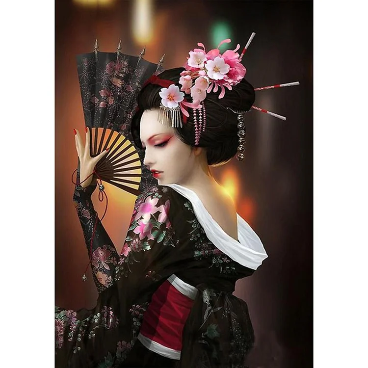 Beauty Round Full Drill Diamond Painting 40X30CM(Canvas) gbfke