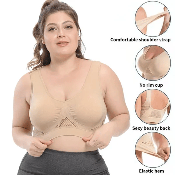 2022 Summer Sale 48% 0ff - Breathable Cool Liftup Air Bra - Buy 2 Get 1 Free