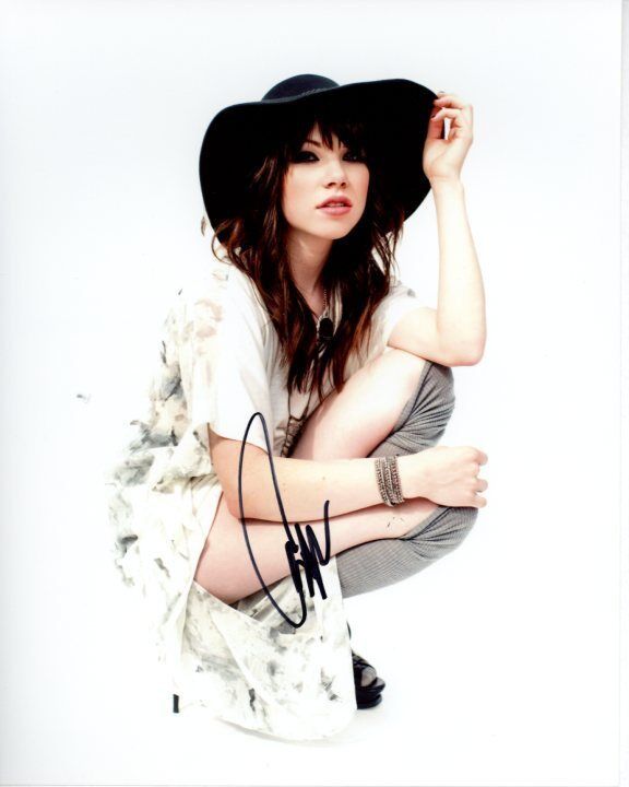 CARLY RAE JEPSEN Signed Autographed Photo Poster painting