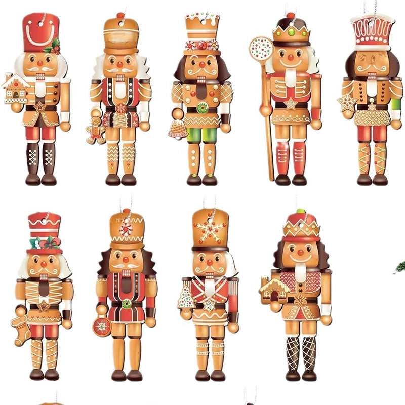 Christmas Cartoon Style Pastoral Minimalist Wood