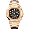 Patek Philippe Nautilus Chronograph 40mm 5980/1R Black Dial