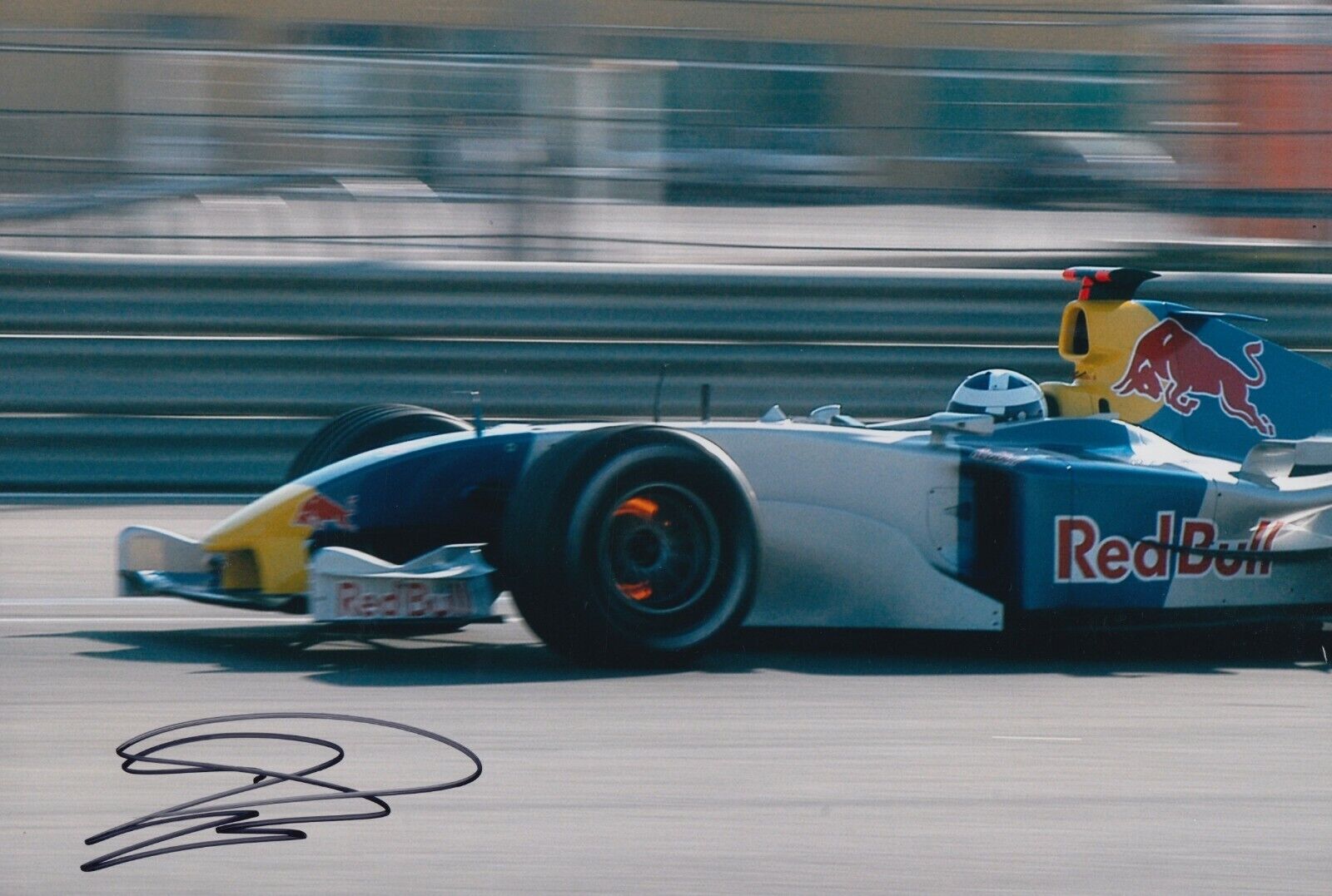 David Coulthard Hand Signed 12x8 Photo Poster painting - Formula 1 Autograph F1 Red Bull 7.