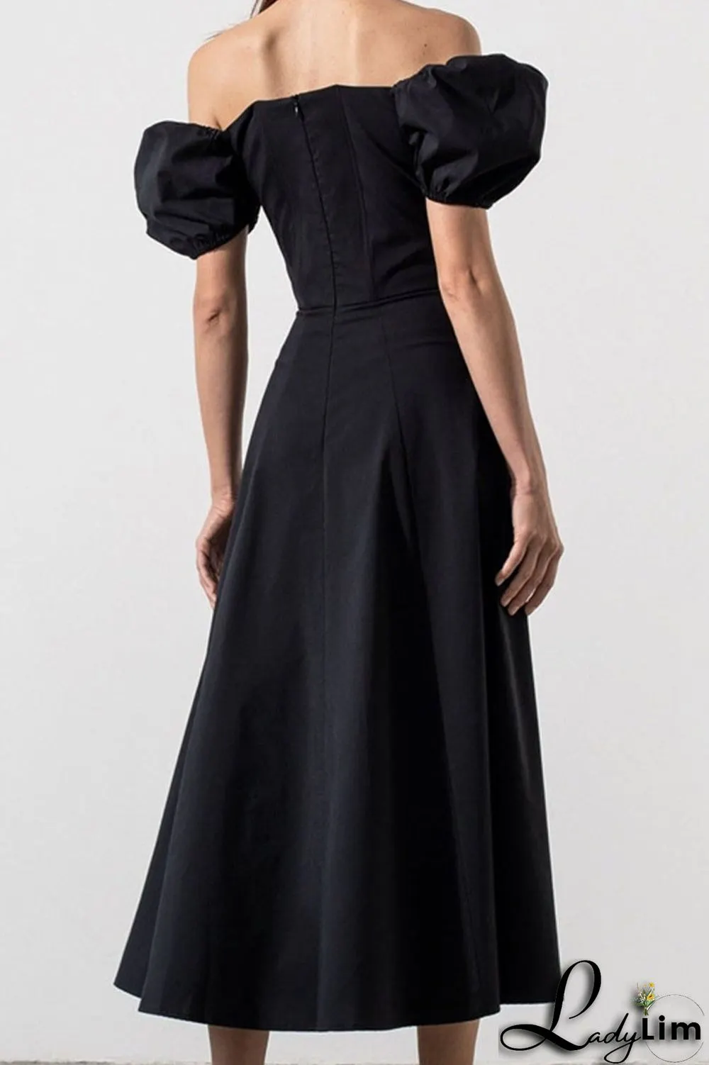 Pink Daily Elegant Print Patchwork Frenulum Off the Shoulder Irregular Dress Dresses