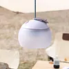 LED Camping Hanging Light USB Rechargeable Hook Silicone Tent Lantern for Picnic