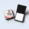 (US Local)PU Butterfly Flower Diamond Painting Notecard Box with 160 Sheets of Paper
