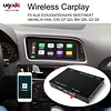Für Audi drahtlose kabelgebundene Carplay Interface Box android auto Airplay autolink HDMI Video für original Bildschirm Unterstützung Rückfahrkamera EQ Set