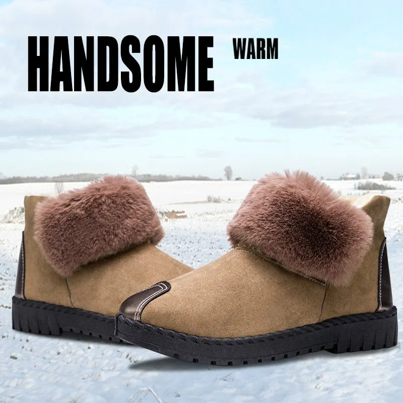 2019 Winter New Women's Boots Flat Snow Boots Plus Velvet Thick Casual Casual Women's Cotton Shoes Zapatos Con Cordones De Mujer
