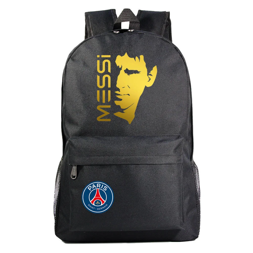 Buzzdaisy Get Your Young Soccer Star Ready with our Lionel Messi Theme School Bag - Durable, Waterproof and Laptop-Ready!