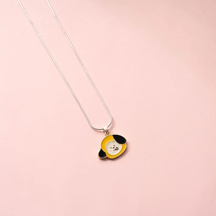 BT21 Cute Face Necklace