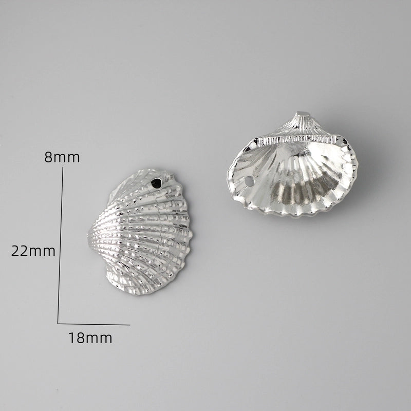 1 Piece Brass Conch Shell Jewelry Accessories Pendant