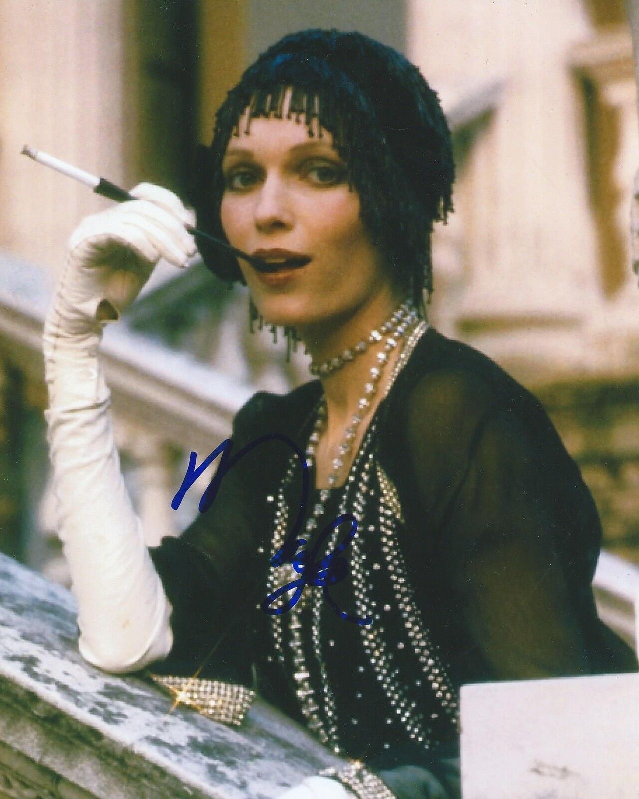 **GFA The Great Gatsby *MIA FARROW* Signed 8x10 Photo Poster painting AD1 COA**