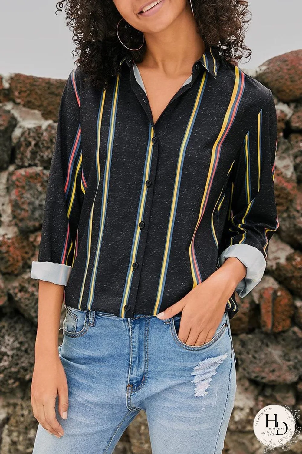 Versatile Stripe Top