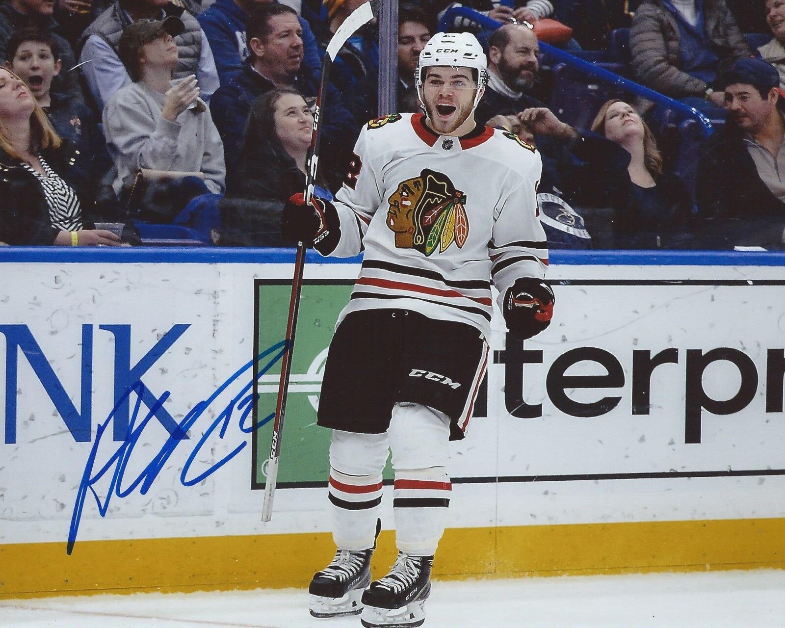 Alex DeBrincat Signed 8x10 Photo Poster painting Chicago Blackhawks Autographed COA C