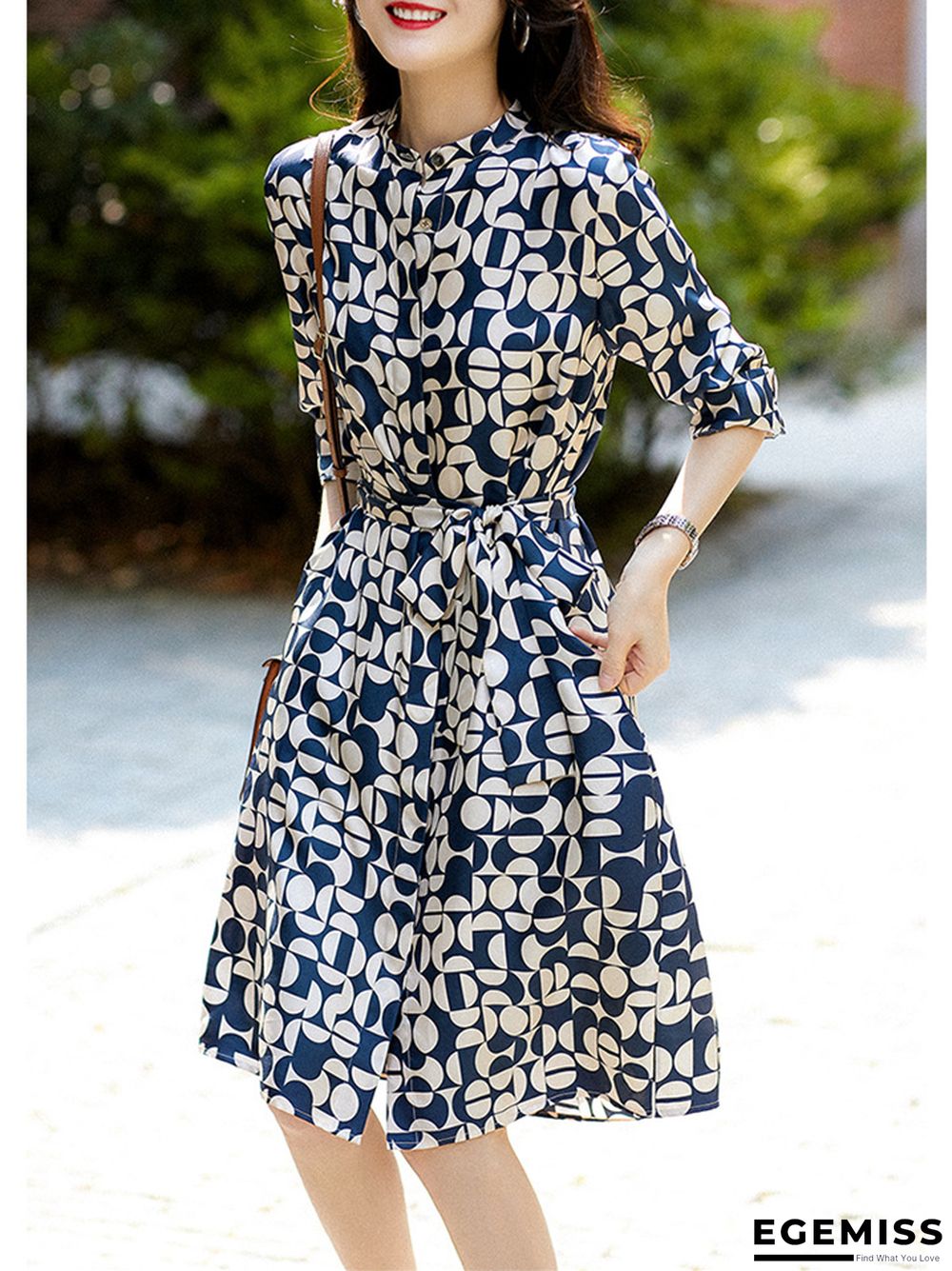 High Sense Skirt Silk Temperament Dress | EGEMISS