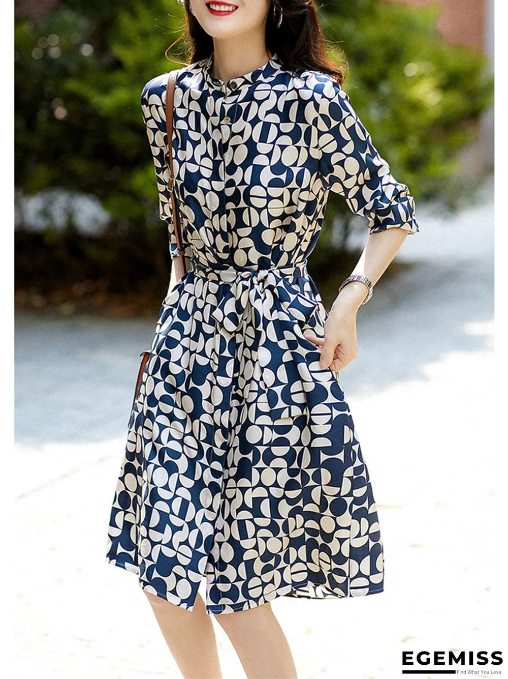 High Sense Skirt Silk Temperament Dress | EGEMISS