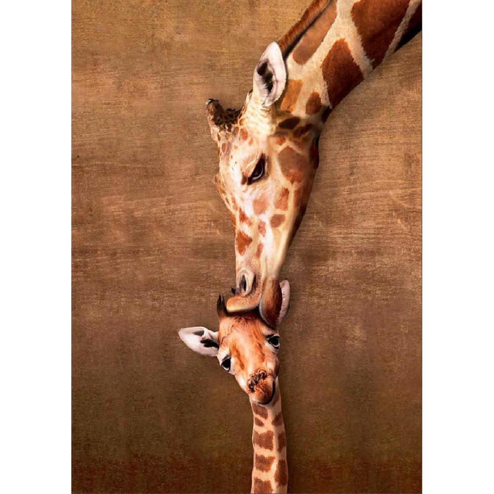 

Kissing Giraffe - Round Drill Diamond Painting - 30*40CM, 501 Original