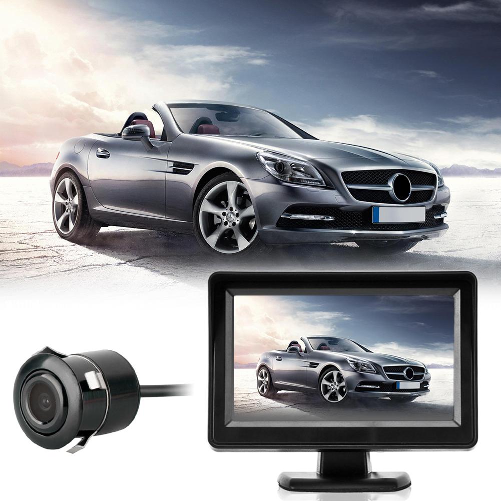 

CAR REAR VIEW KIT 4.3 TFT LCD MONITOR + NIGHT VISION CAR REVERSING CAMERA, 501 Original