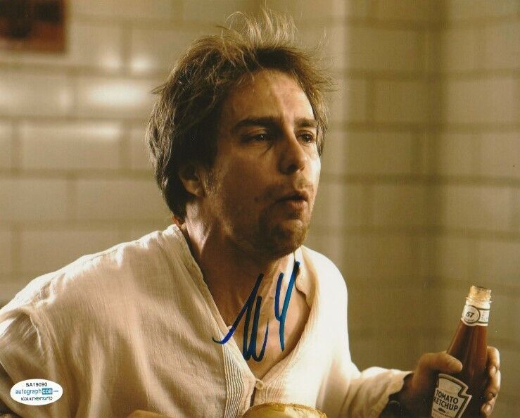 ACTOR SAM ROCKWELL SIGNED CHOKE