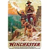 (Multi Style)Winchester Gun Advert - Vintage Metal Signs - 30*40cm