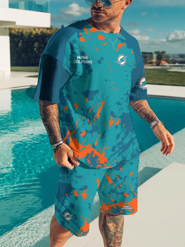Miami Dolphins Limited Edition Top And Shorts Two-Piece Suits