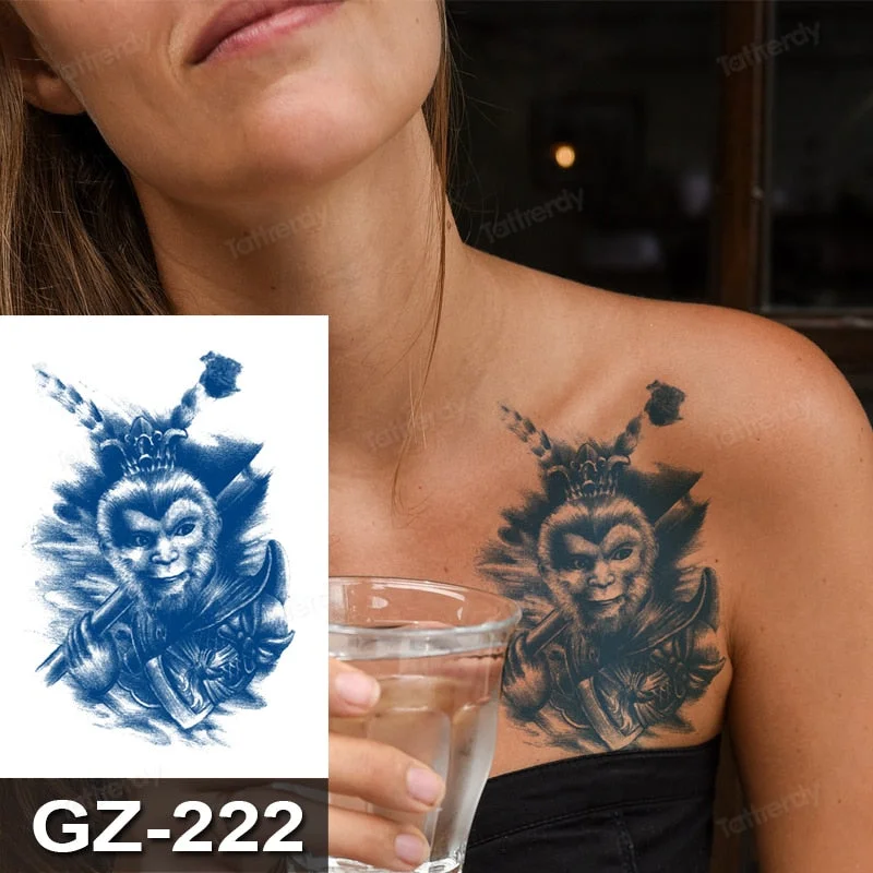 Anime Temporary Tattoo Fruit Ink Waterproof Natural Safety Lasting Juice DIY Body Art Tattoo Arm Sleeve Hand Paints Tattoo Fake