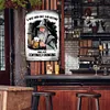 A wise man once said nothing and just continued drinking - Vintage Metal Signs - 20*30cm/30*40cm