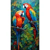 Diamond Painting -DIY Full Square Drill Parrots(40*70CM)