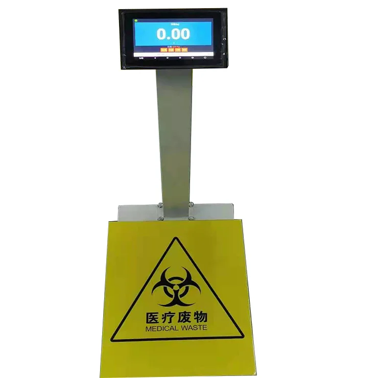 RFID Display Waste Recovery System Portable Counting  Industrial Load Cell Floor Platform Scale