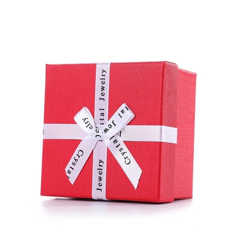 1 Piece Paper Basic Indoor Home Bow Knot Watch Box