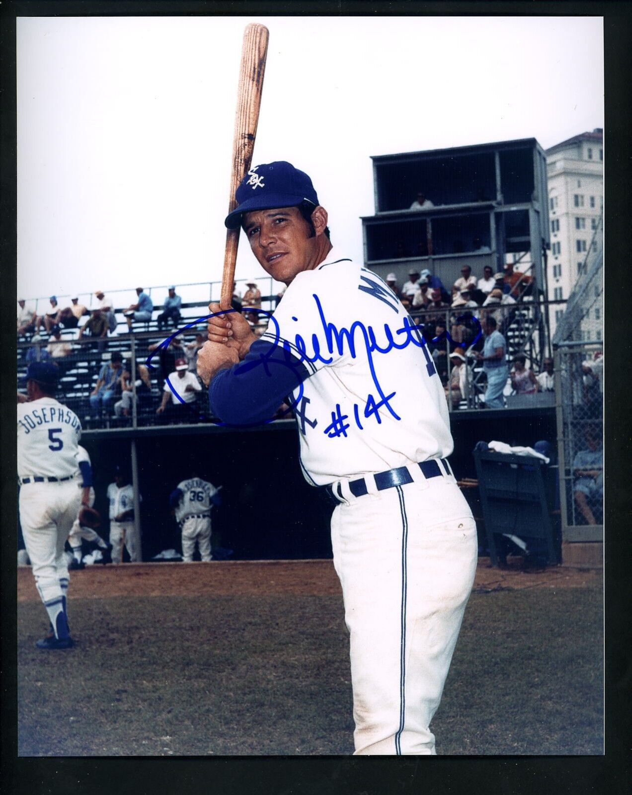 Bill Melton Signed Autographed 8 X 10 Photo Poster painting Chicago White Sox