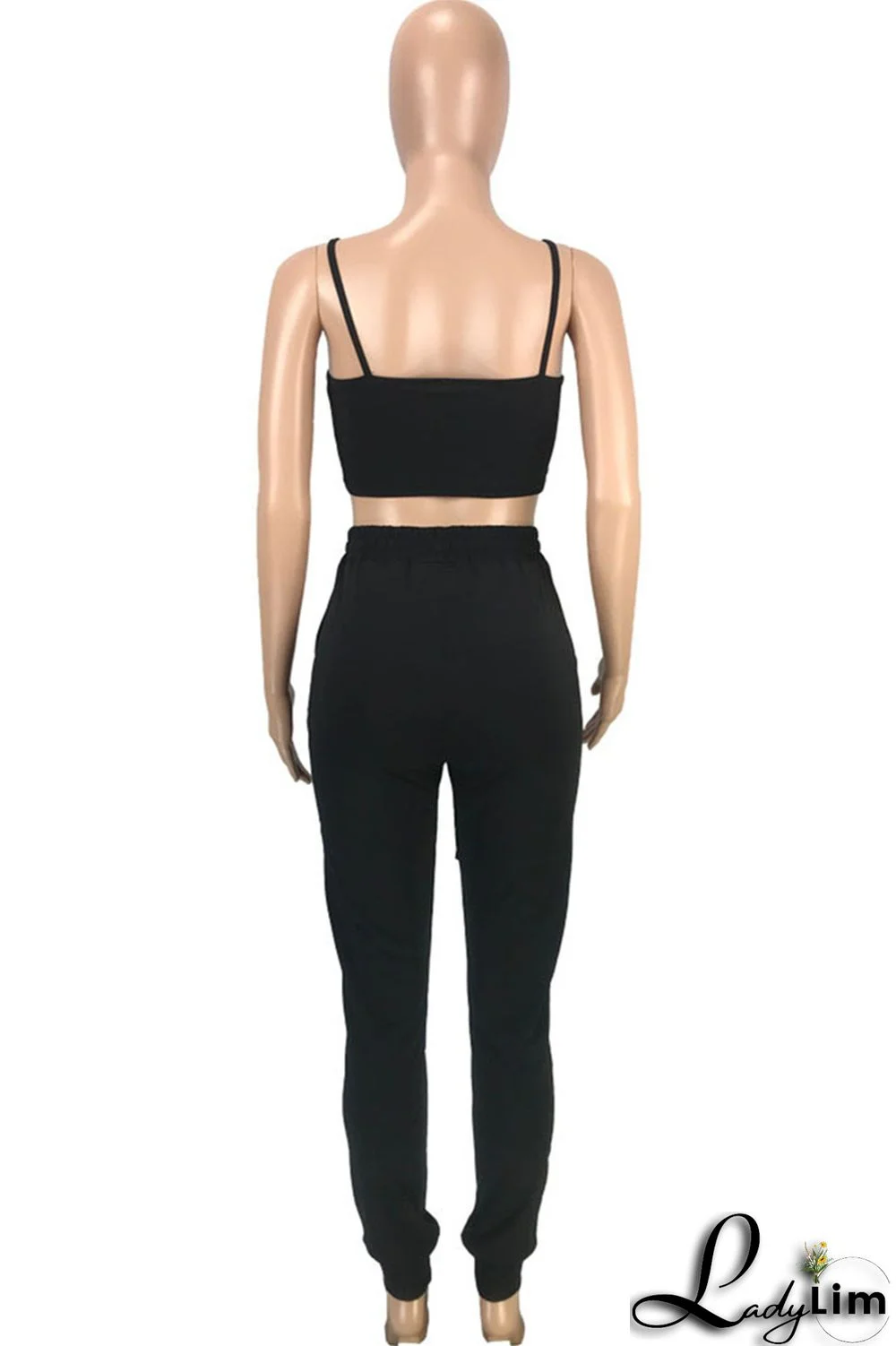 Pink Casual Sportswear Solid Cardigan Vests Pants Long Sleeve Three-piece Set