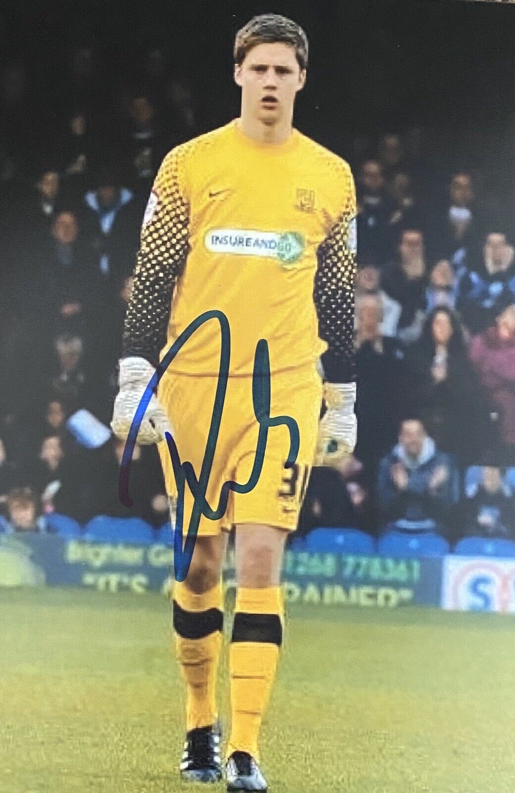 Luke Daniels Genuine Hand Signed Southend United 6X4 Photo Poster painting