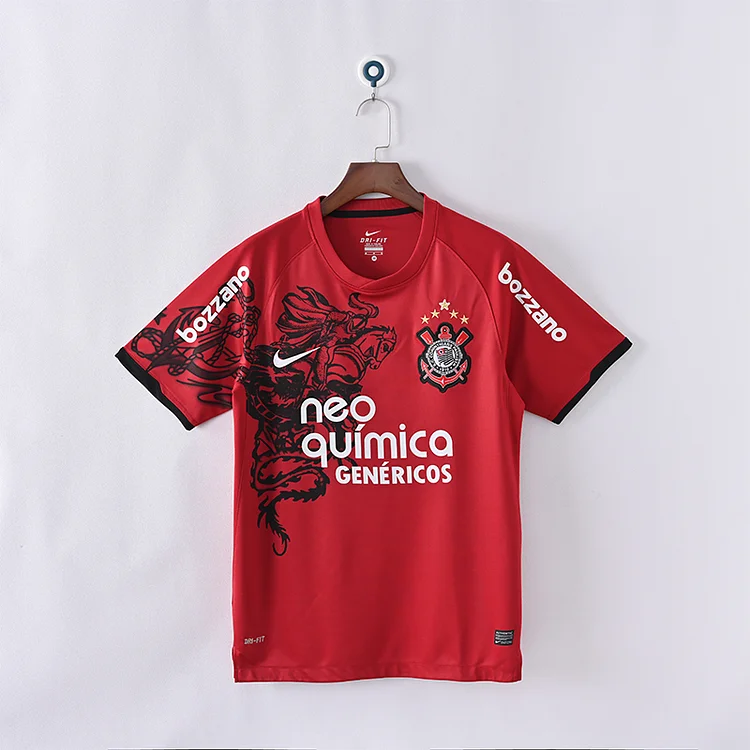 Retro 2011 Corinthians Second Away Football Jersey 
