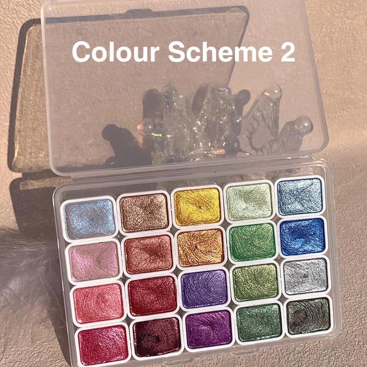 Last Day 49%- 20 Colors Watercolor Painting Set