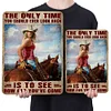 The Only Time You Should Ever Look Back - Vintage Metal Signs - 20*30cm/30*40cm - Western