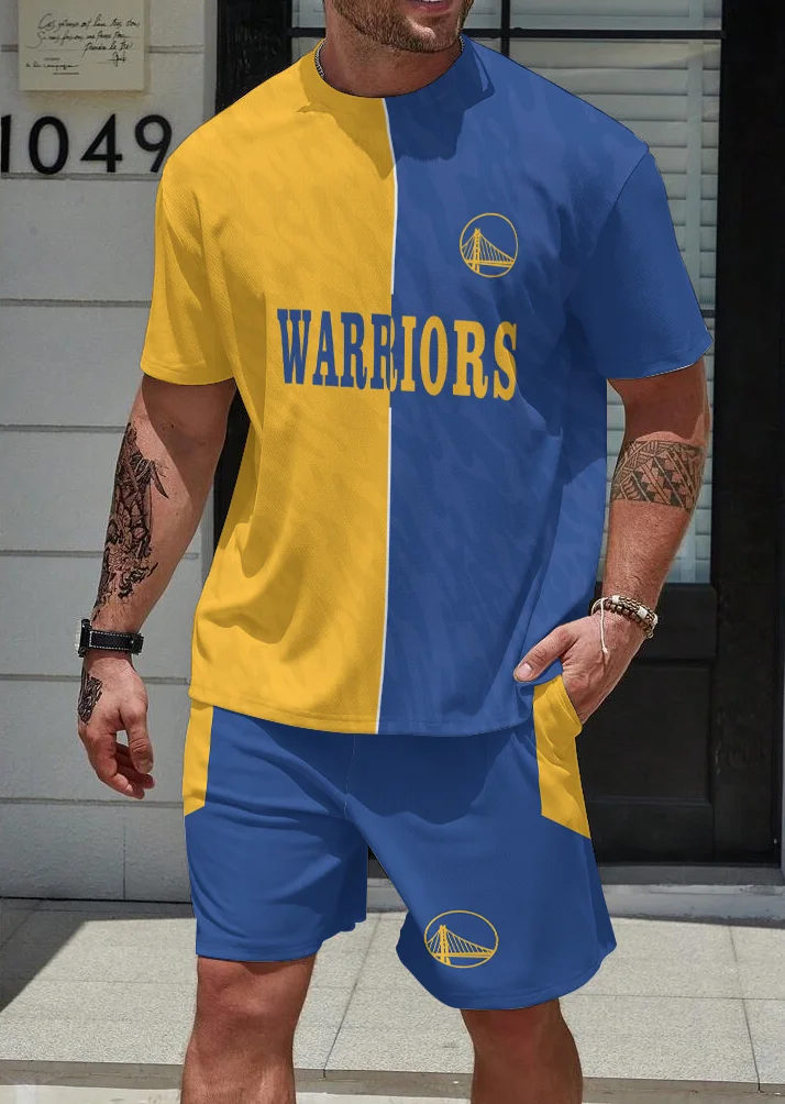 Golden State Warriors  Limited Edition Top And Shorts Two-Piece Suits