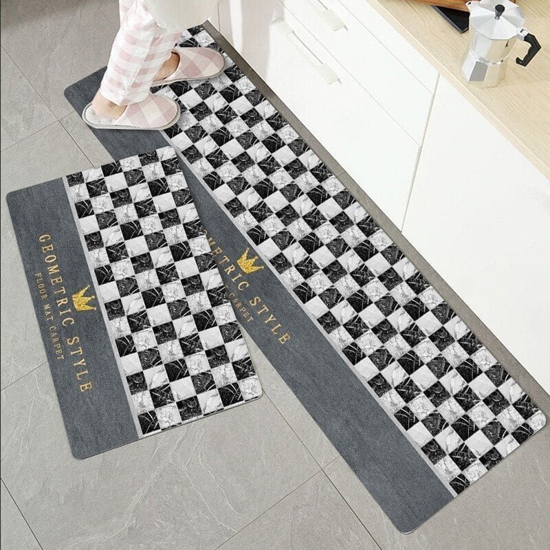 Kitchen Printed NonSlip Carpet