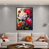 Peony - 9CT Partial Beaded Cross Stitch Kit(50x71cm)