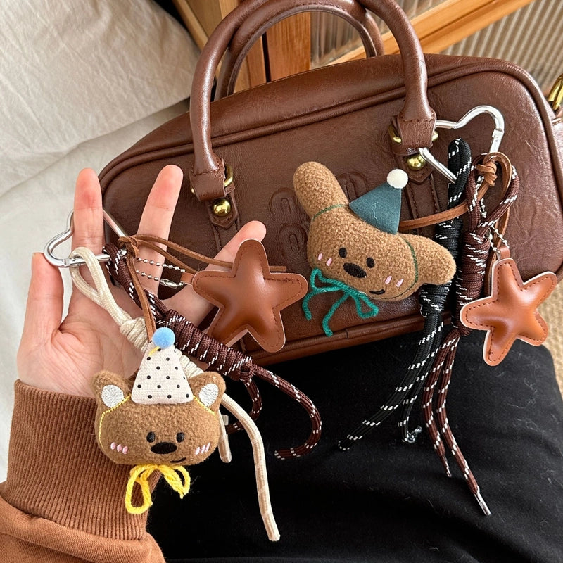 Plush Animal Cartoon Bag Charms Bag Charms