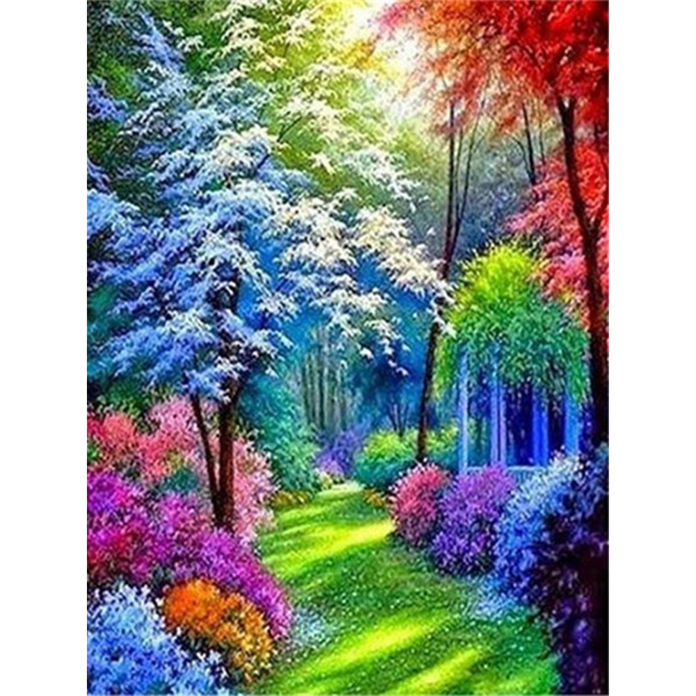 

Color Landscape - Square Drill Diamond Painting - 35*45CM, 501 Original