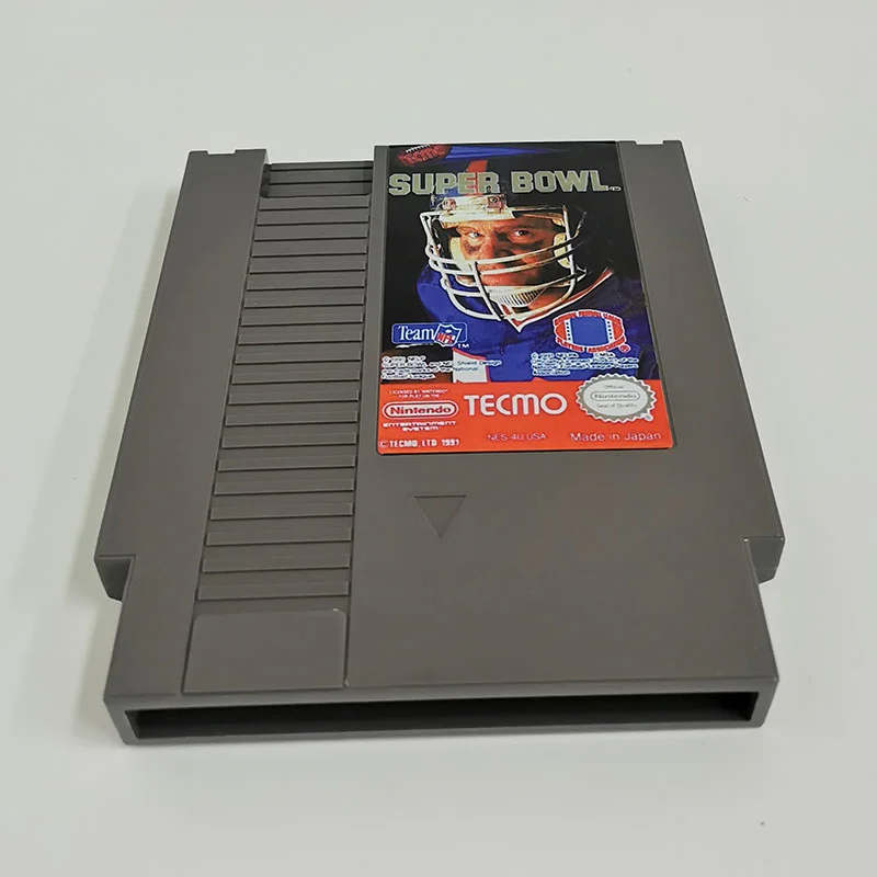 TECMO Super Bowl For Nintendo NES - 8 Bit Game Cartridge