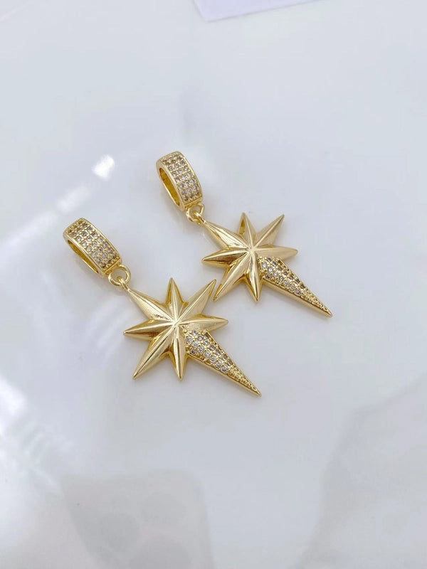 1 Piece Copper Geometric Pendant Chain