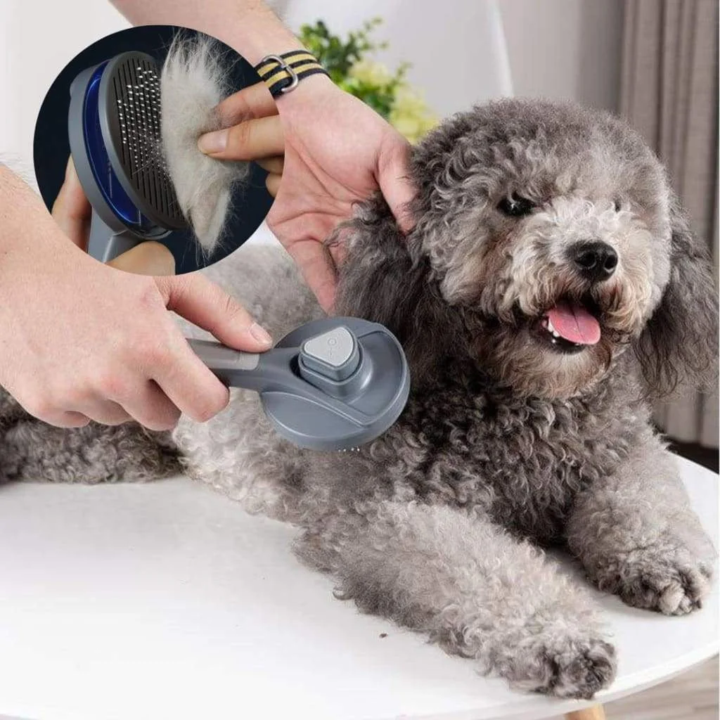 Slickr - The Original Self-Cleaning Dog and Cat Grooming Brush