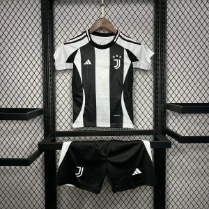2024/2025 Juventus Home Soccer Jersey 1:1 Thai Quality Kids Size
