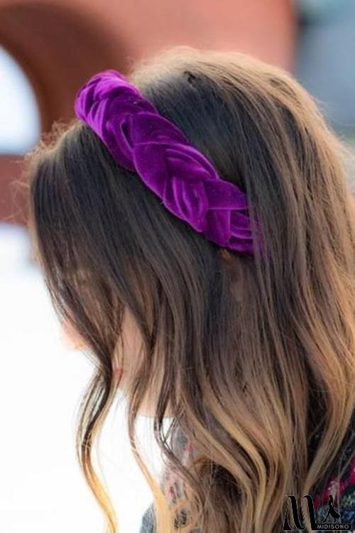 MidiSono - Velvet Braid Headband