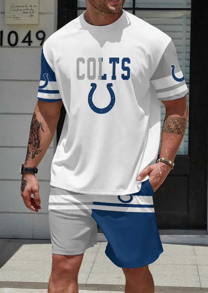 Indianapolis Colts  Limited Edition Top And Shorts Two-Piece Suits