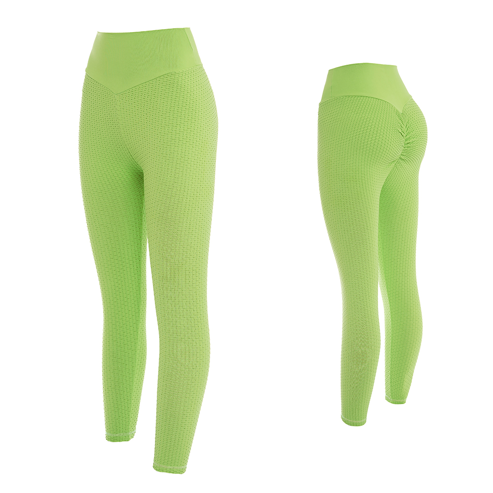 white waffle leggings 