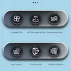 Solar Car Exhaust Fan with 3 Air Outlets Car Radiator Cooling Fan for All Cars